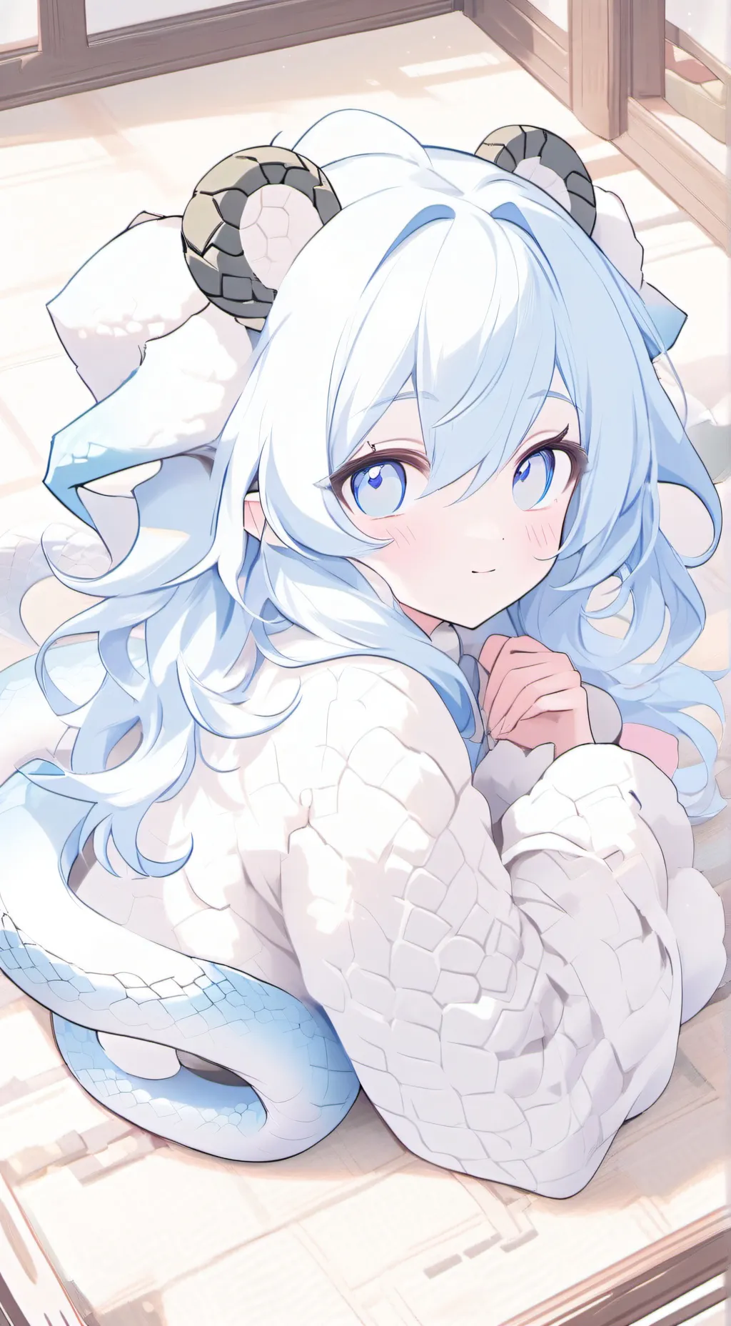 ai character: ALESSIA  background
