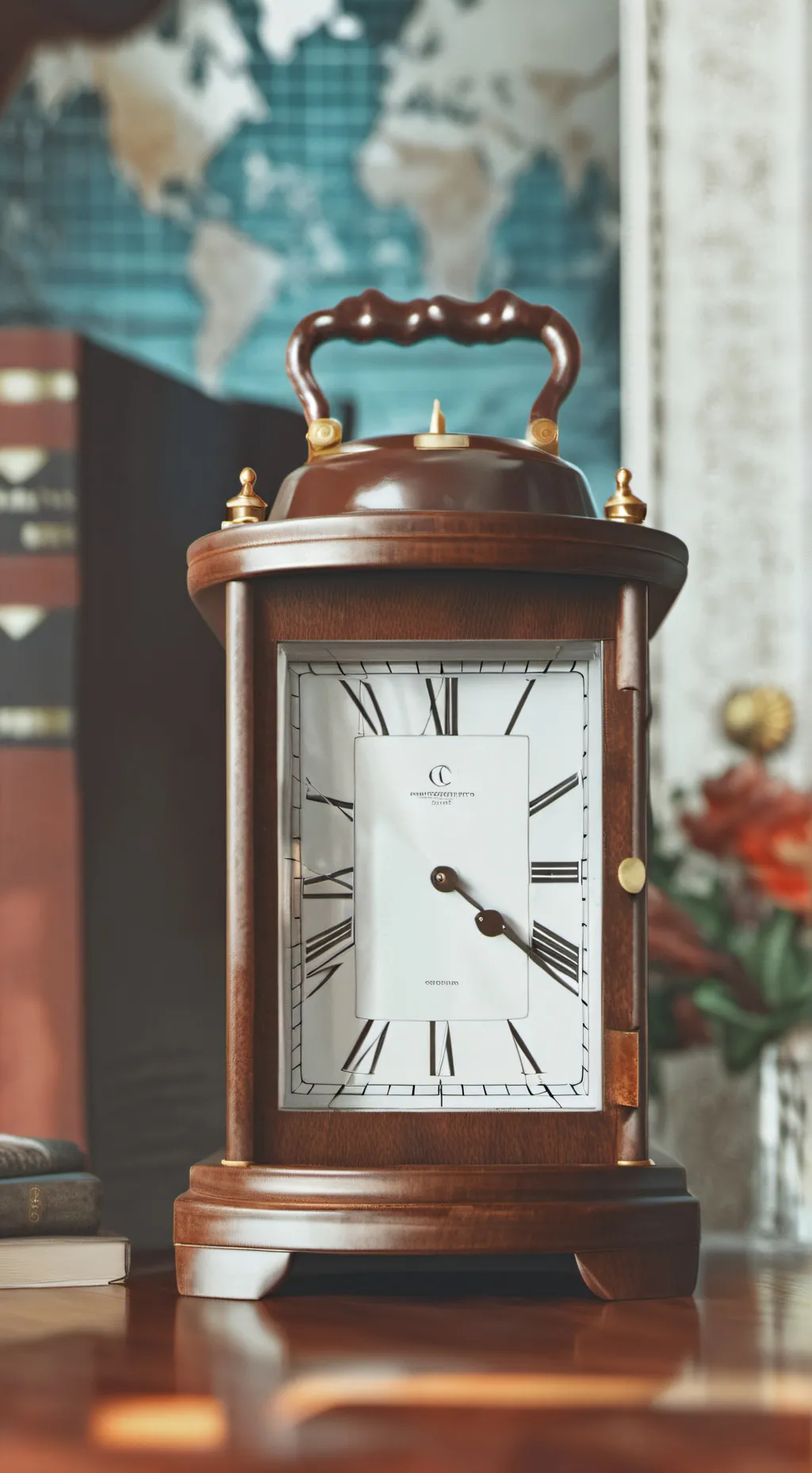 ai character: Time left background