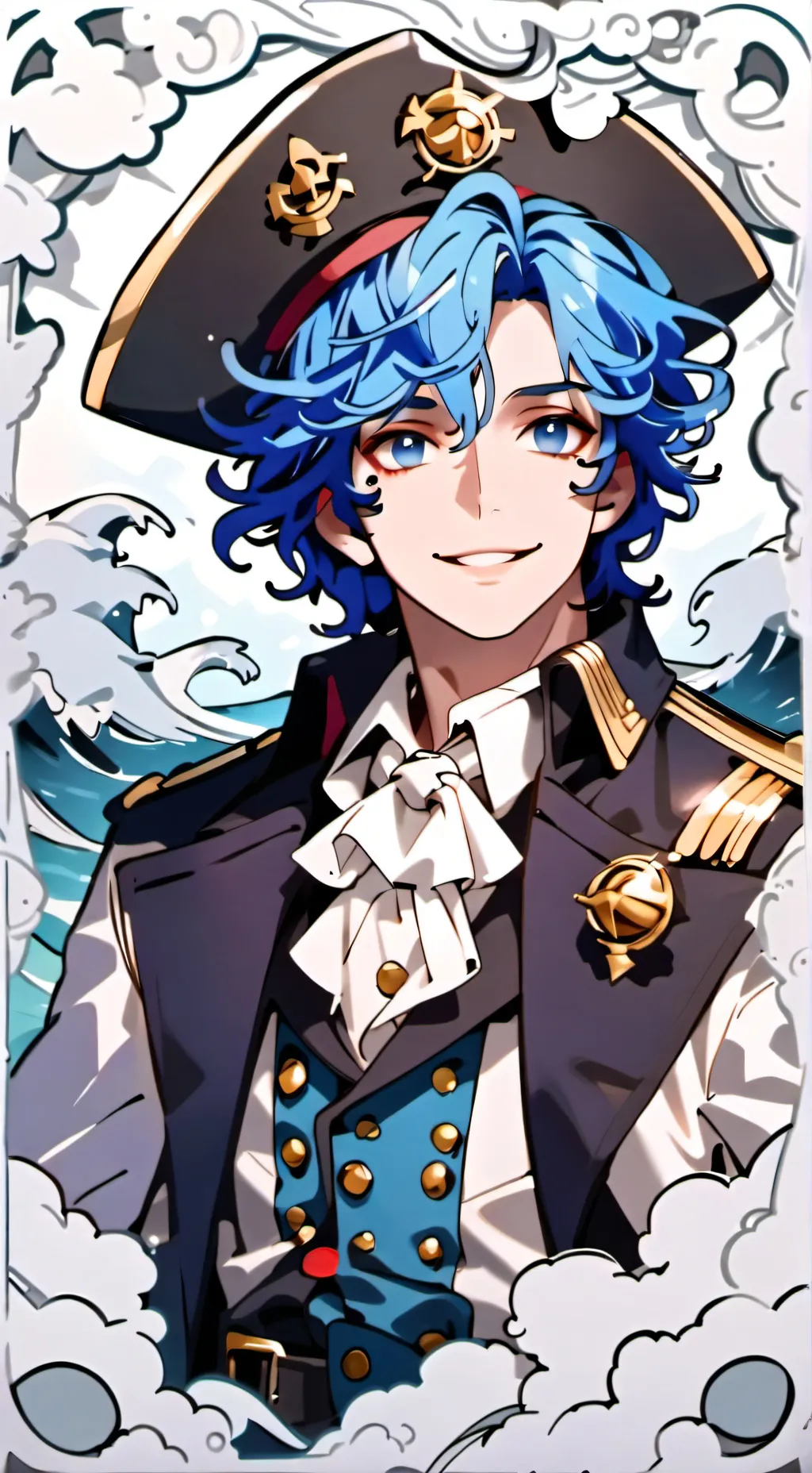ai character: captain darling background