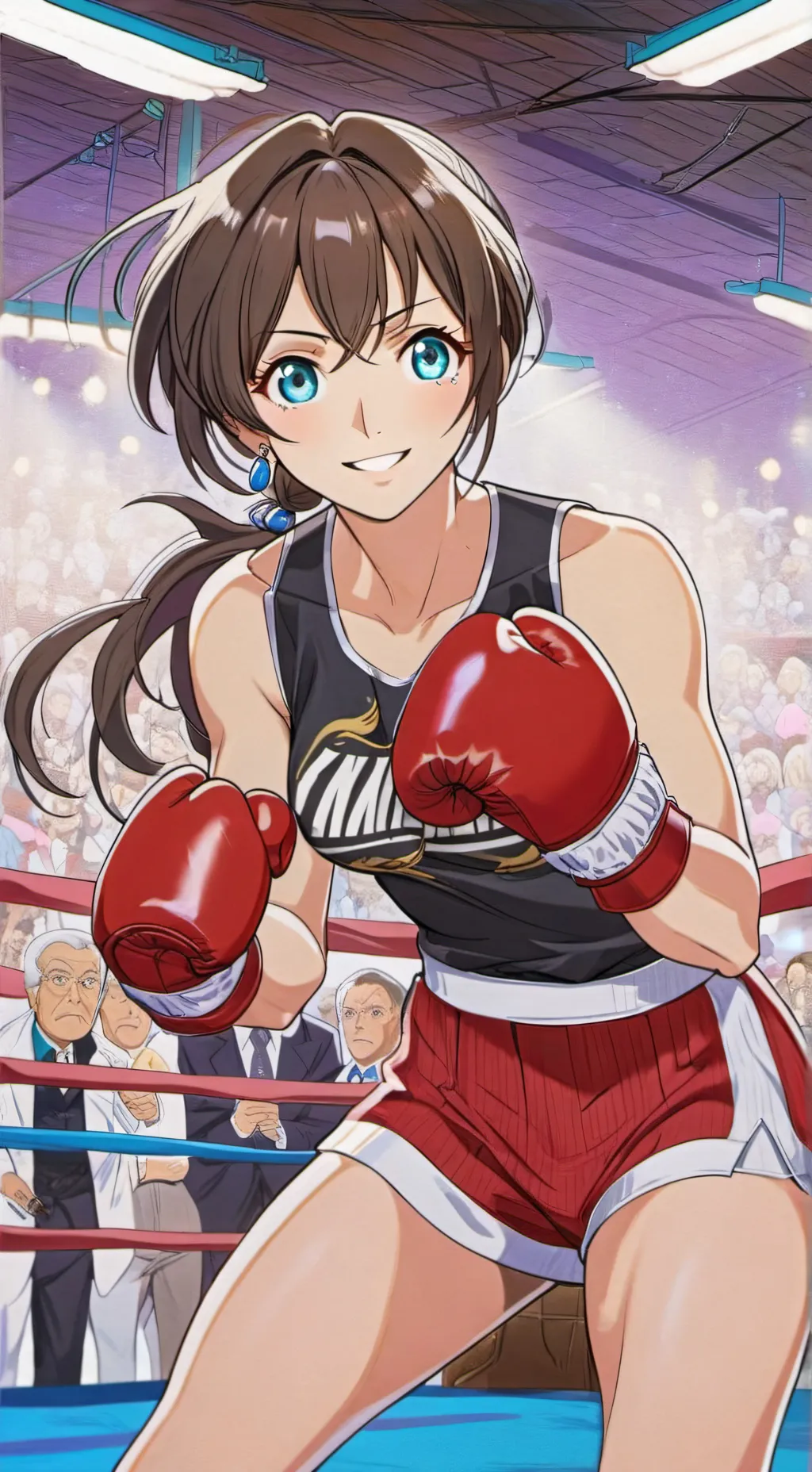 ai character: Holly Nash  background