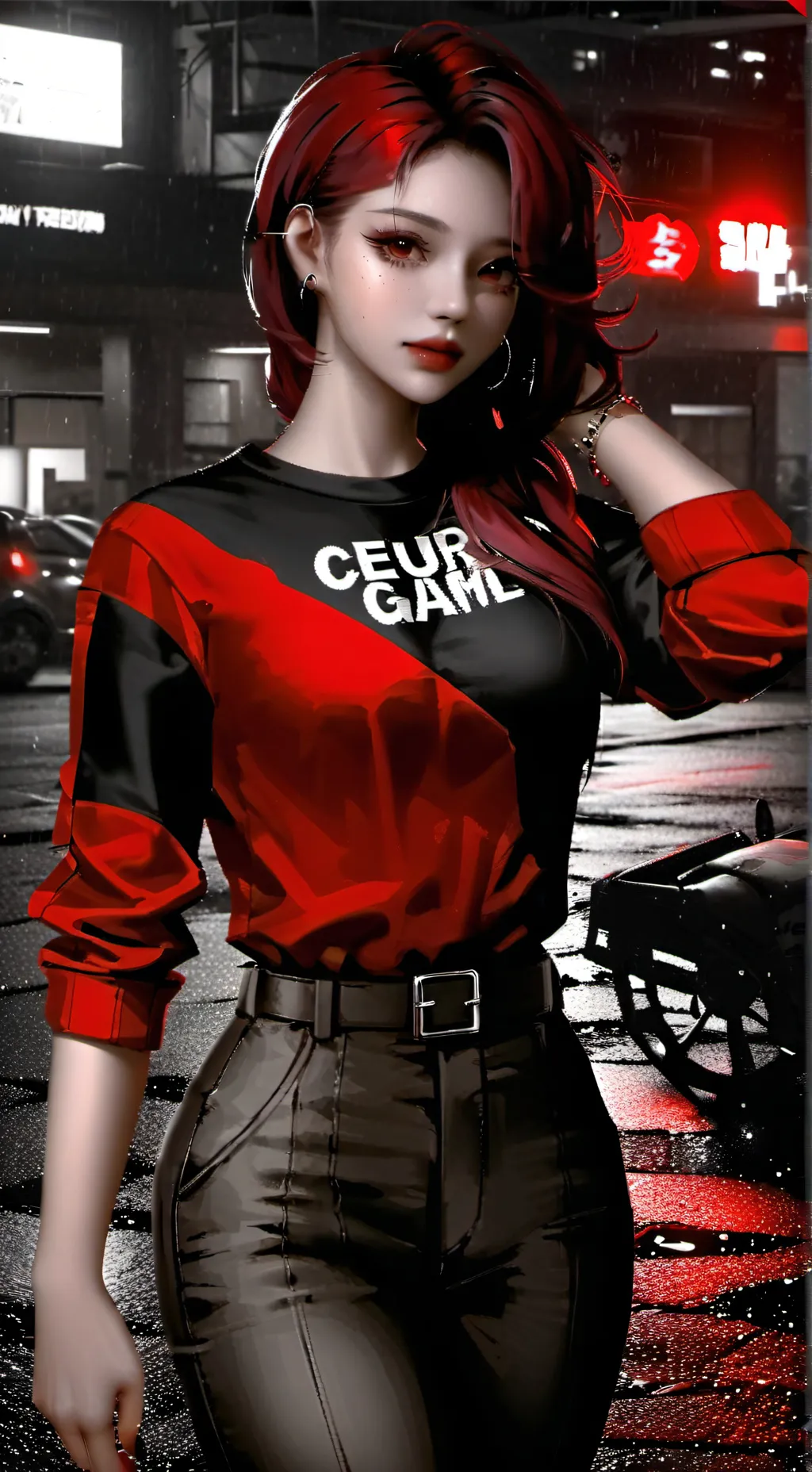 ai character: Carma background