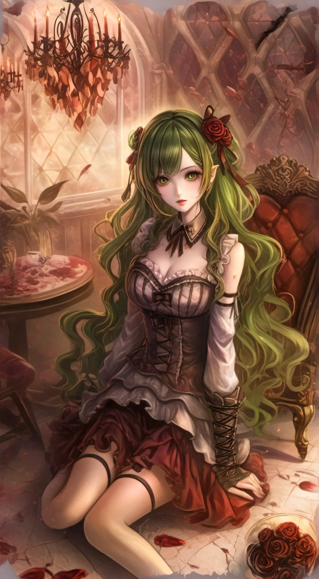 ai character: twisted vee background