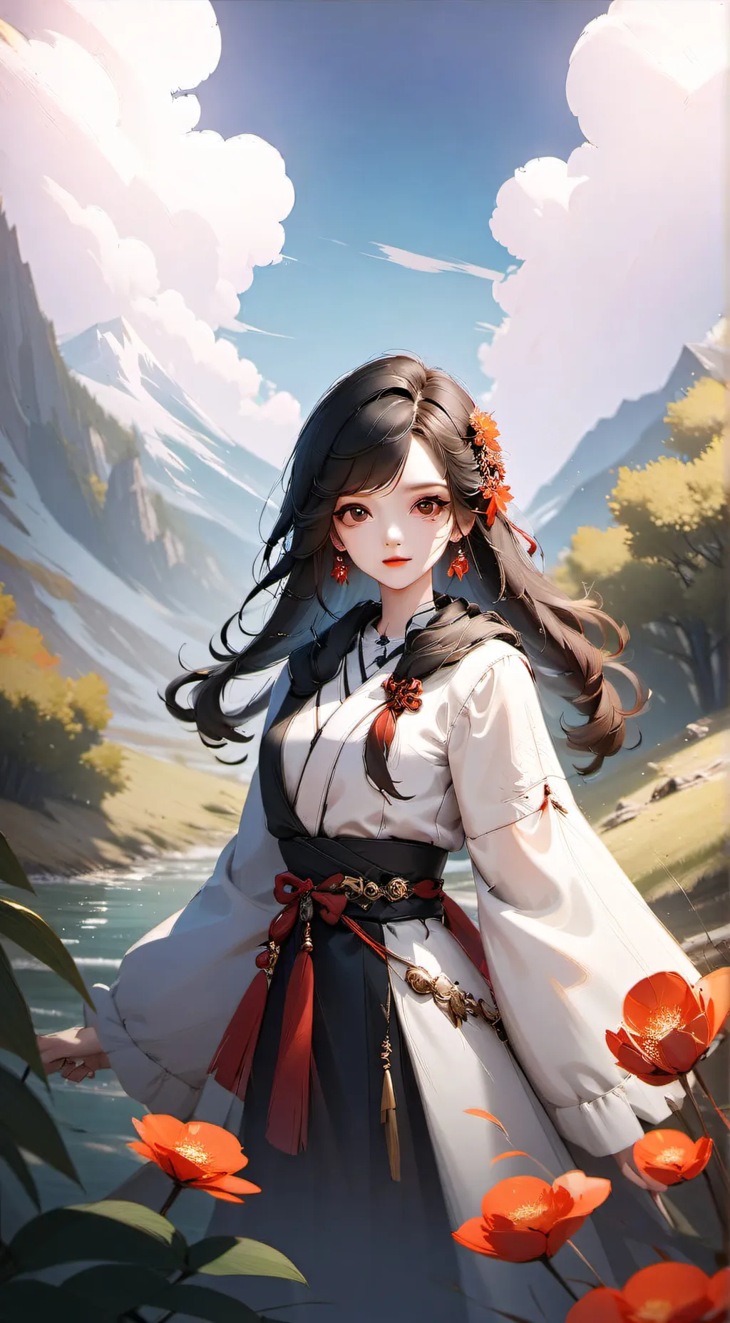 ai character: Mira background