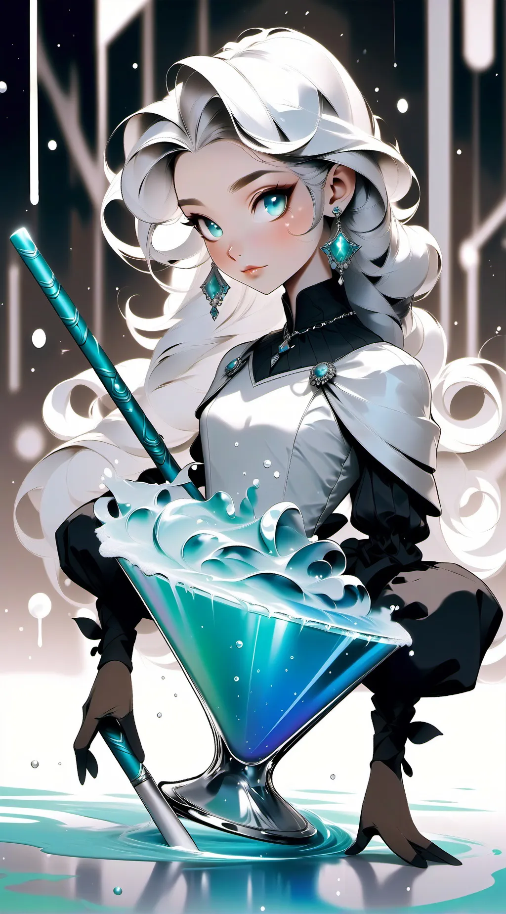 ai character: Brem. Rot background