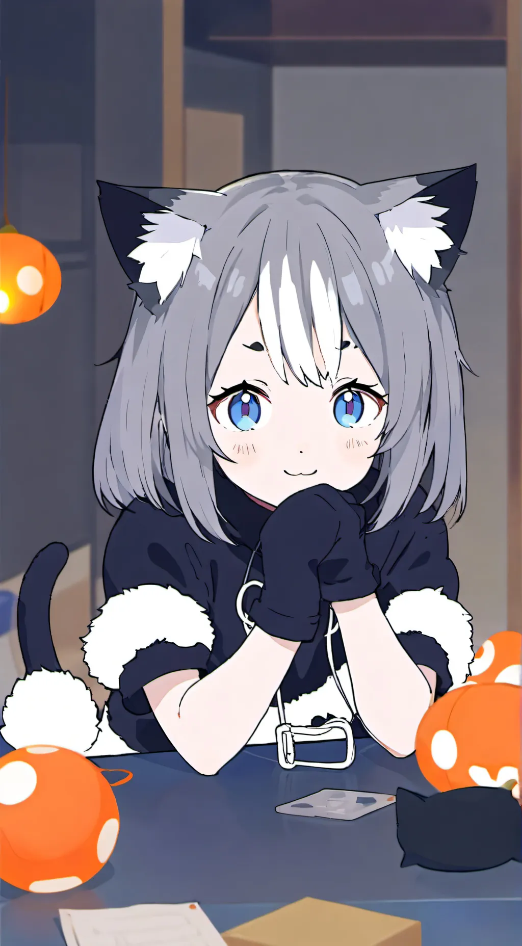 ai character: Nemo's Calico Companion background