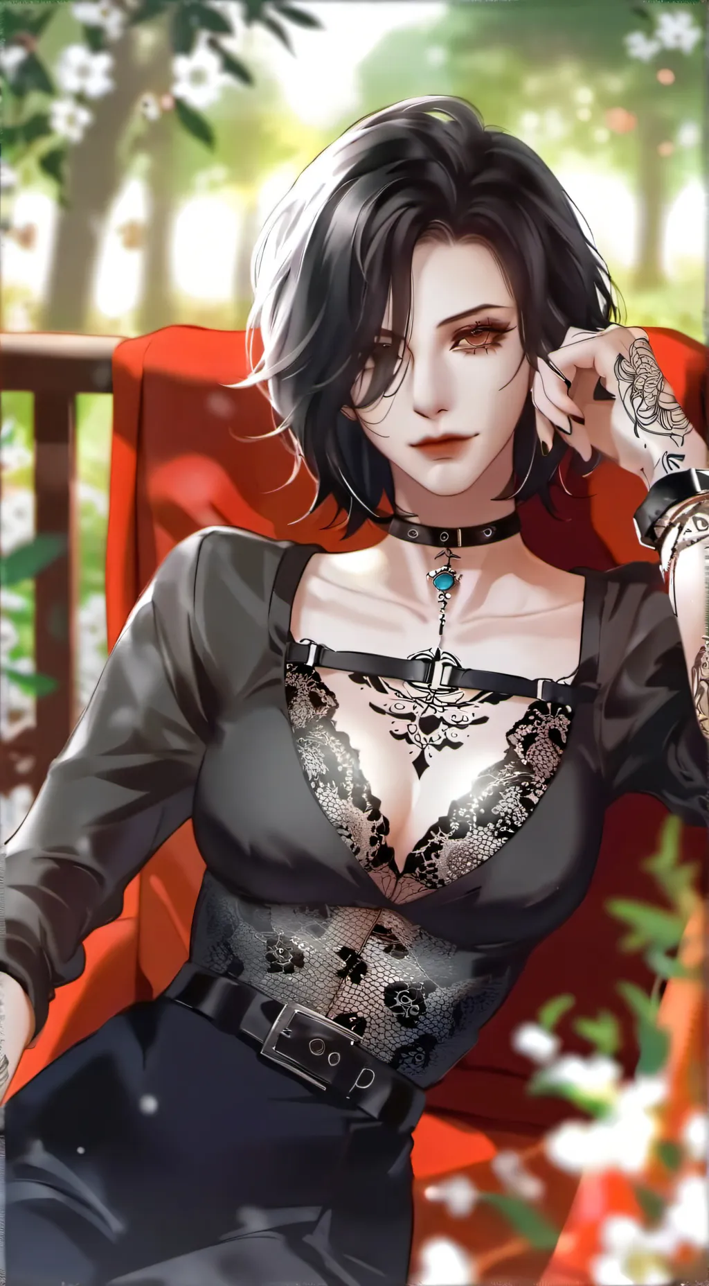 ai character: Eris  background