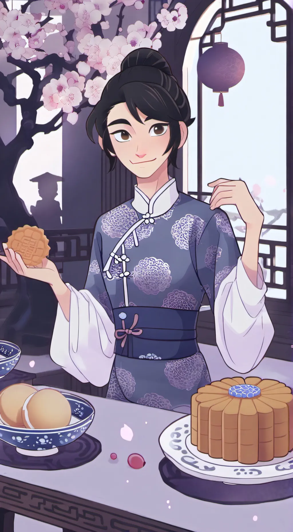 ai character: 🎑 ken sato 🏮 background