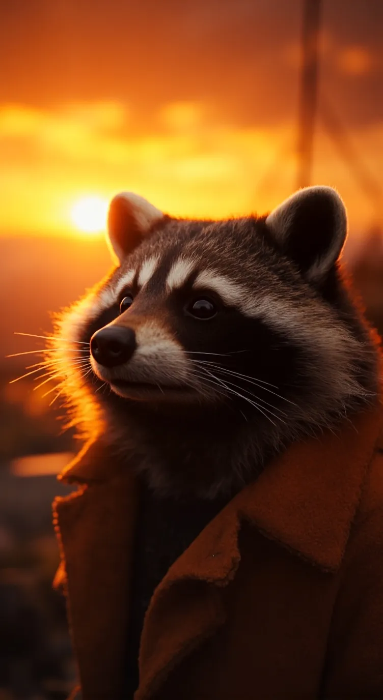 ai character: chill coon background