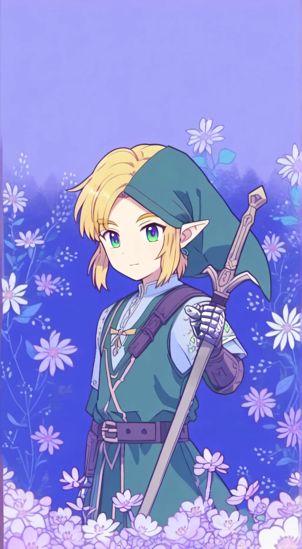 ai character: Link background