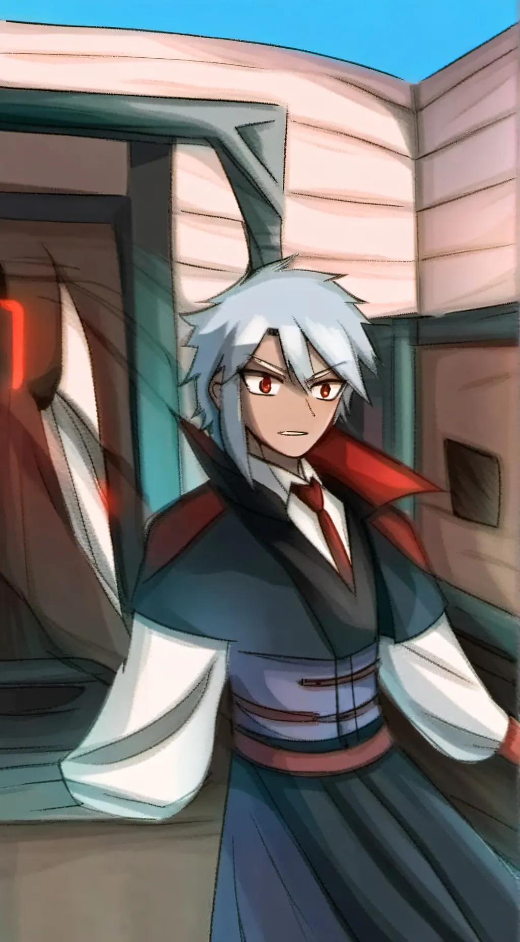 ai character: vampire  background