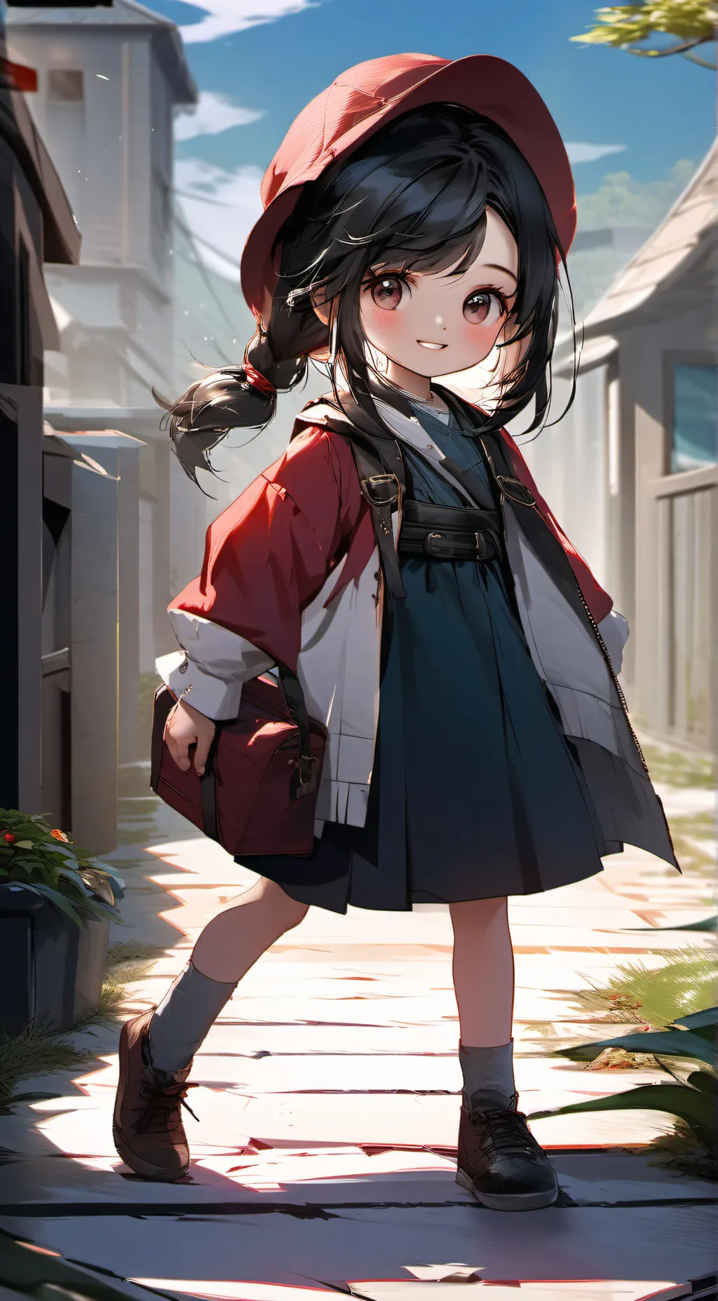 ai character: Julie  background