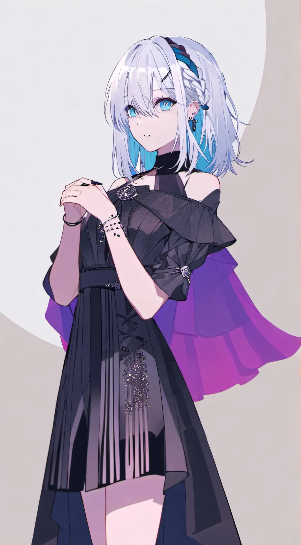 ai character: Luna  background
