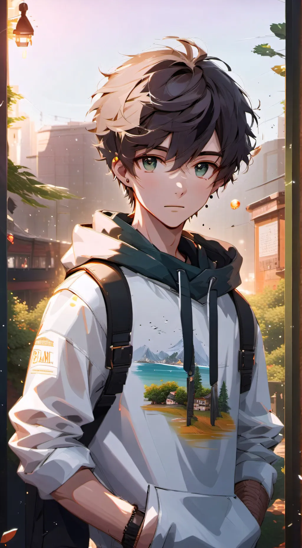 ai character: Lucien background