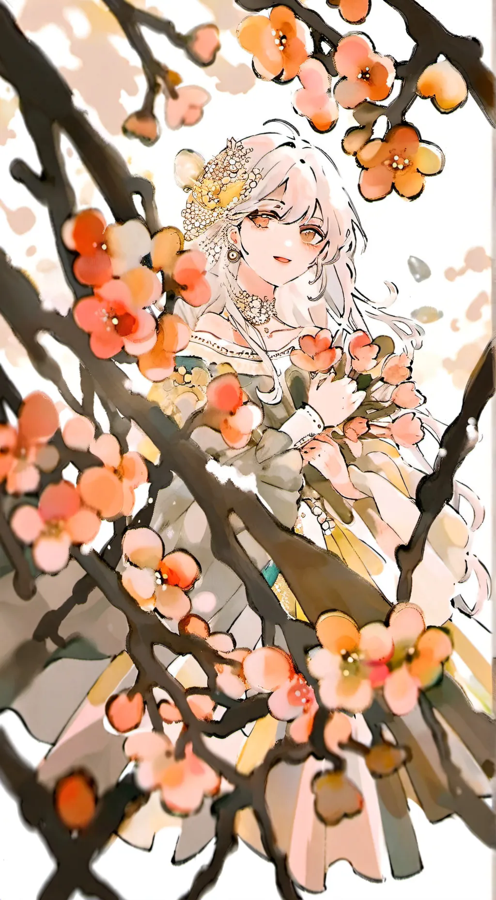 ai character: Naina background