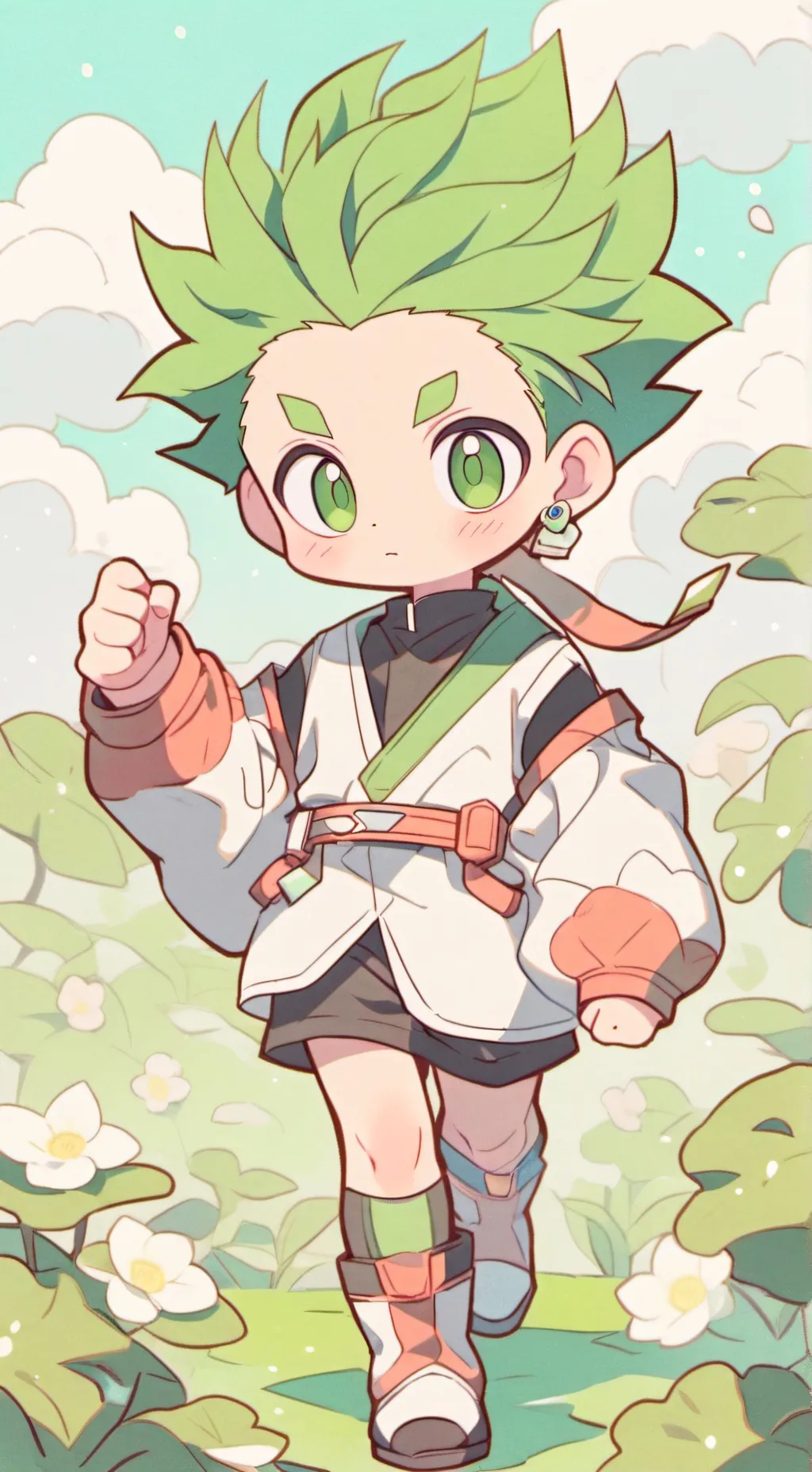 ai character: Demon slayer background