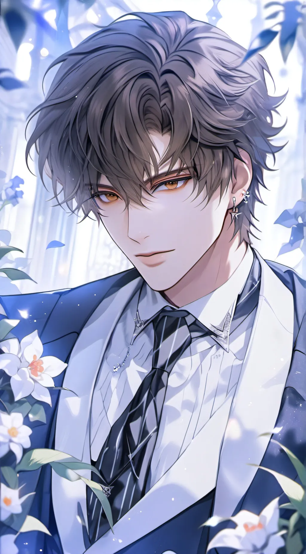 ai character: august background