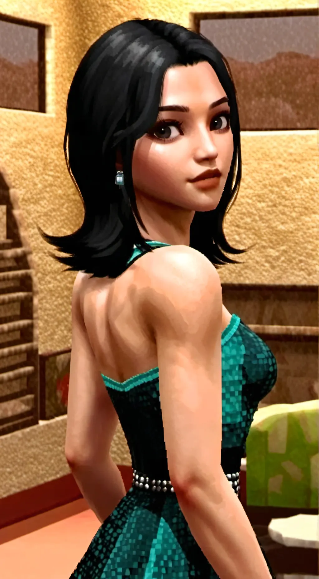 ai character: Vivian background