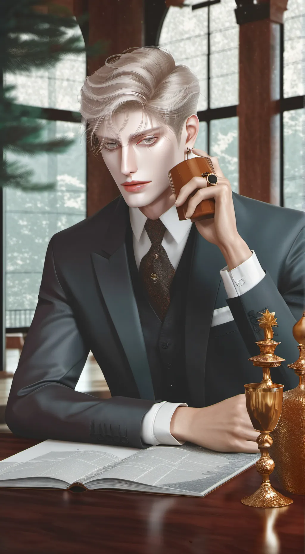 ai character: Arthur Blackwood background