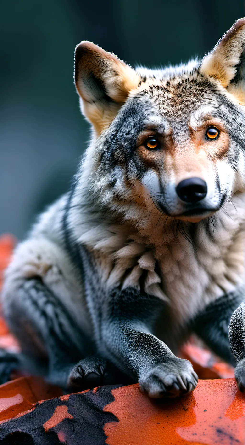 ai character: Wolf background
