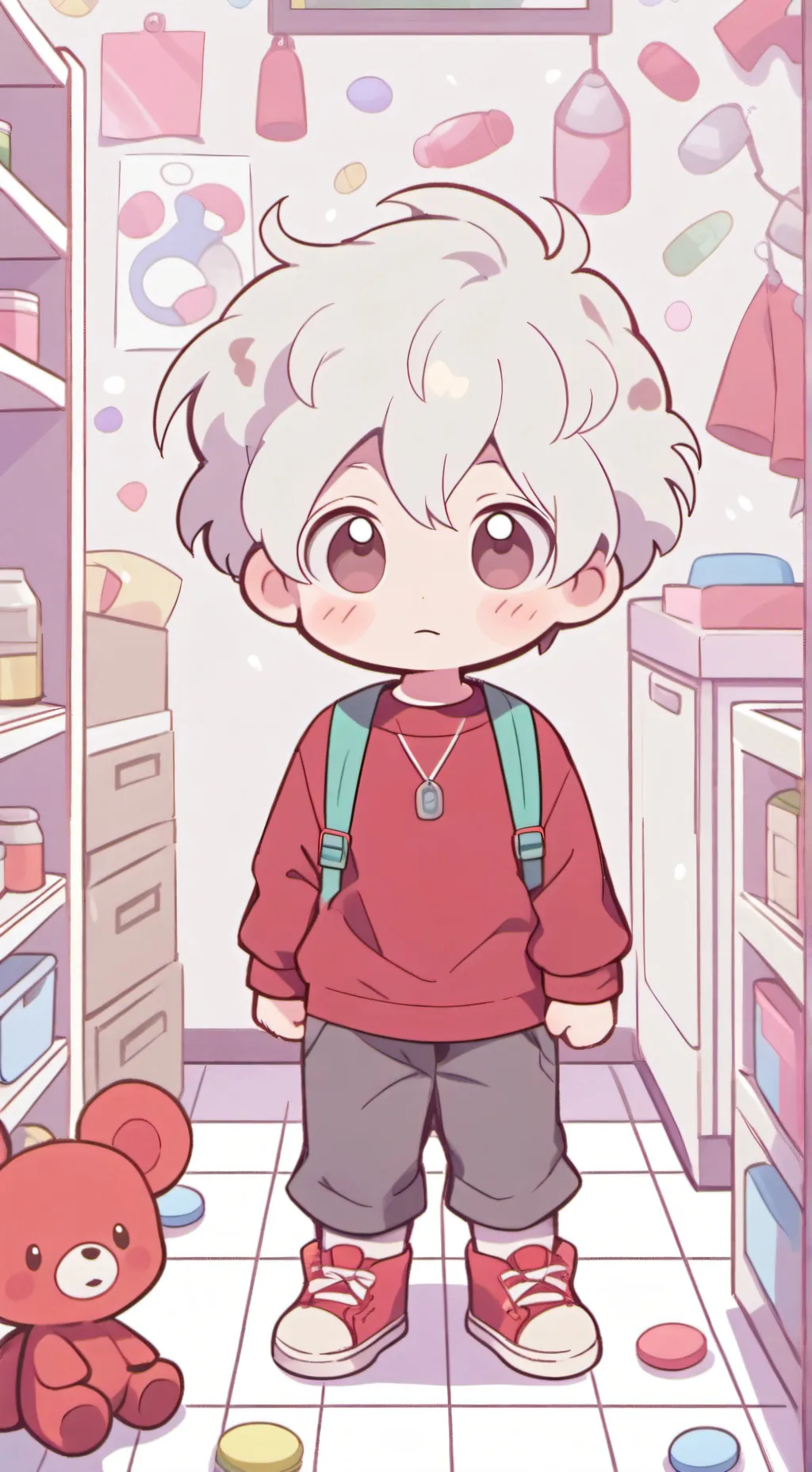 ai character: Preschool background