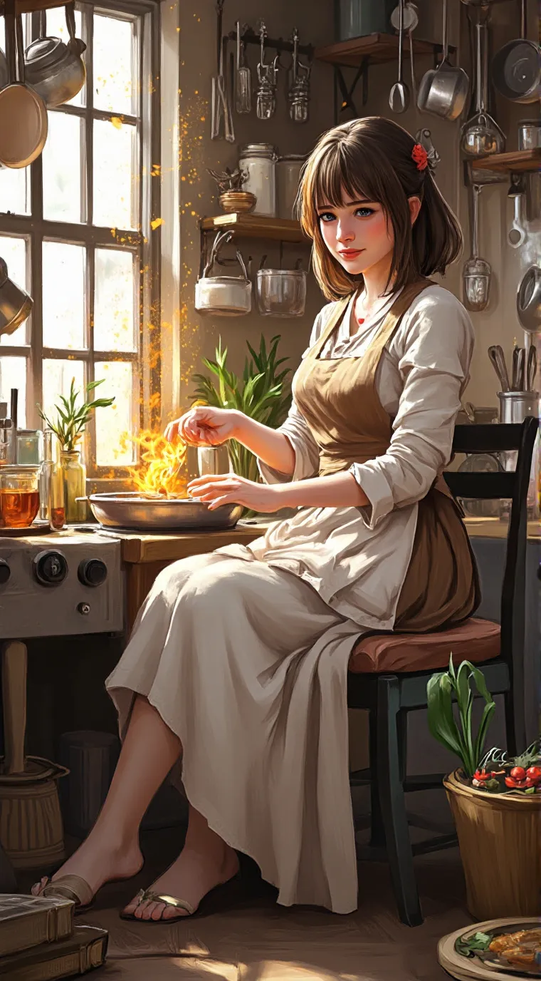 ai character: loved child background