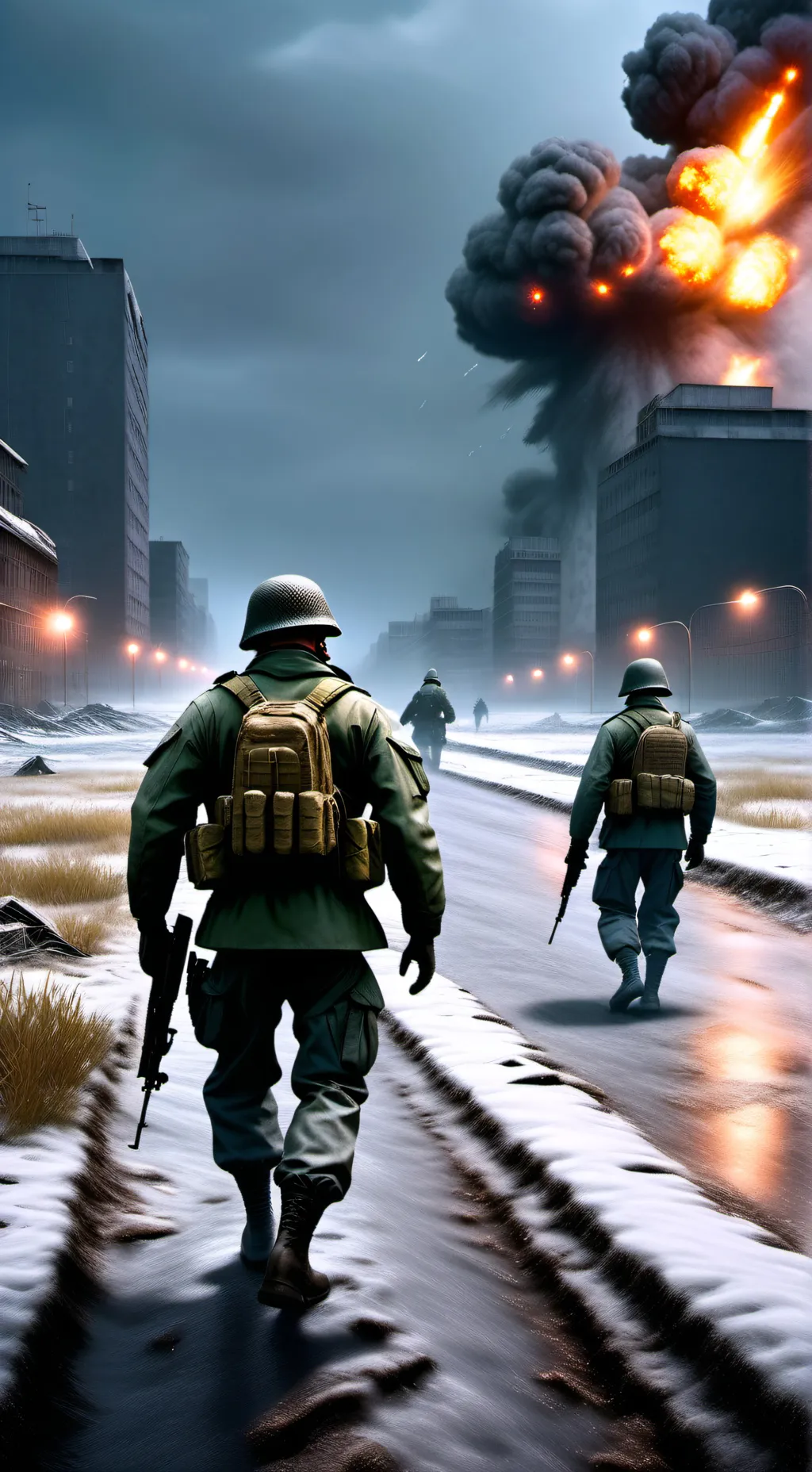 ai character: World war 2 background