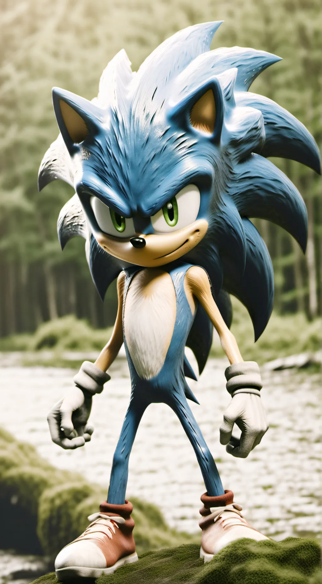 ai character: soniic background