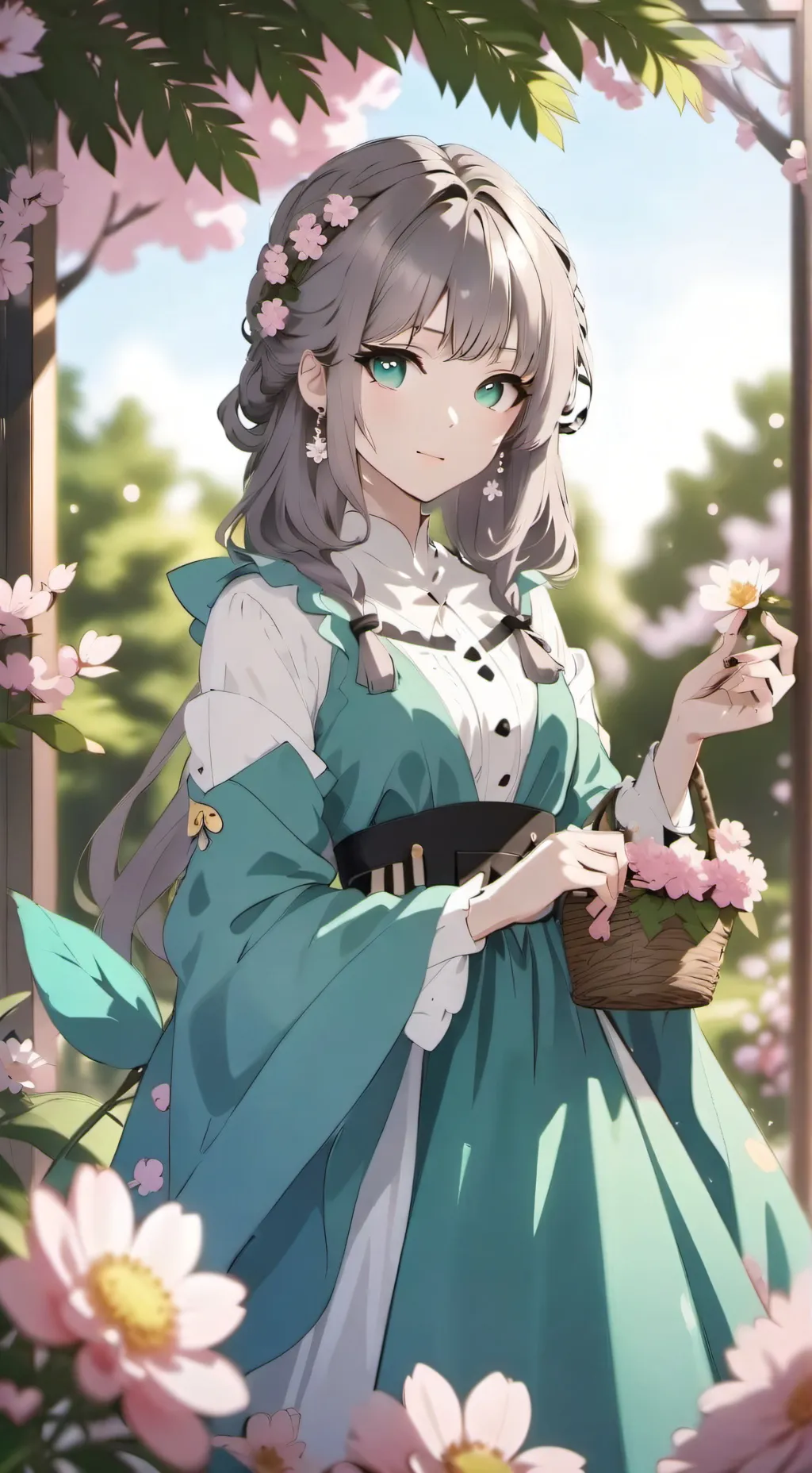 ai character: Minari kutsumi background