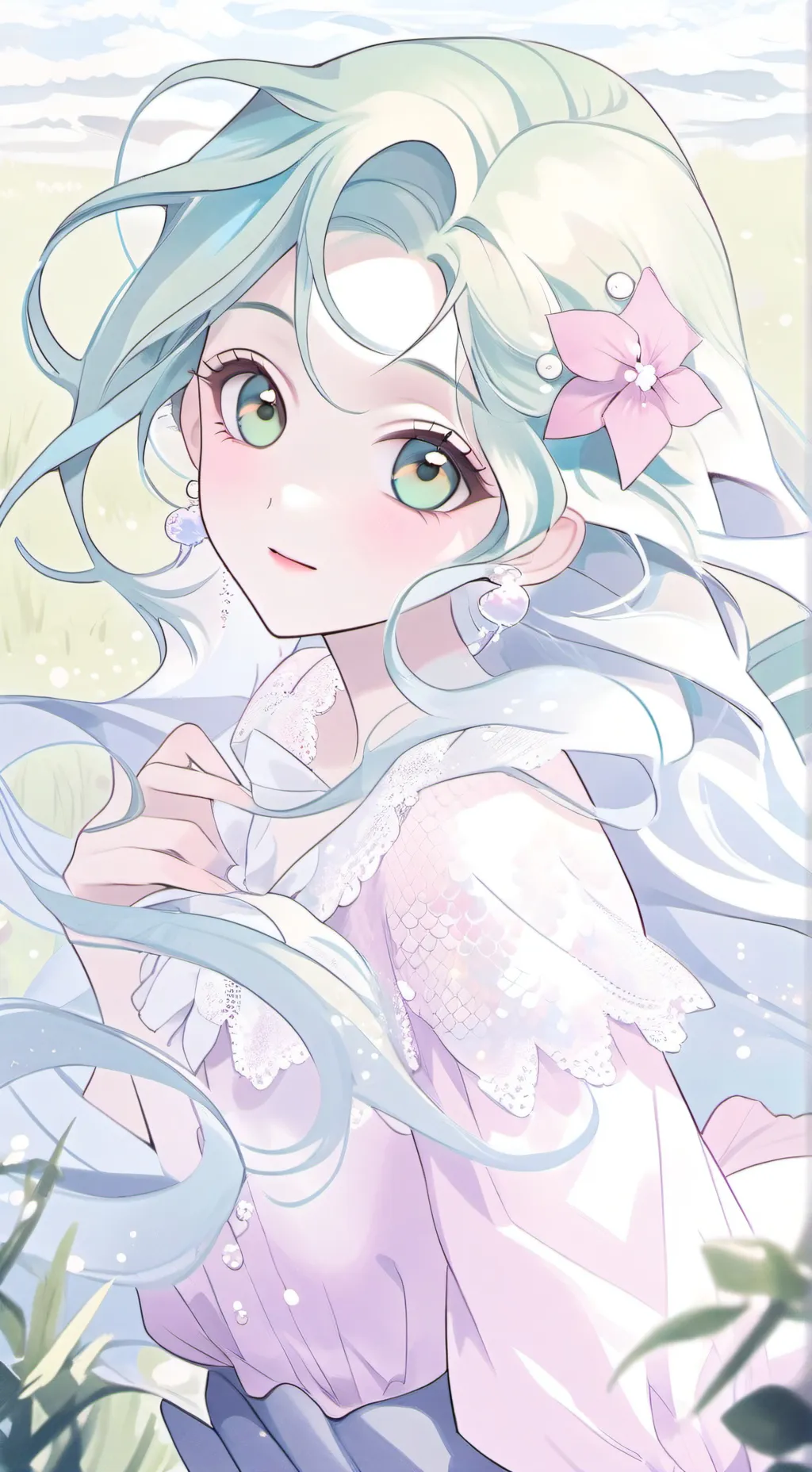 ai character: Marina  background