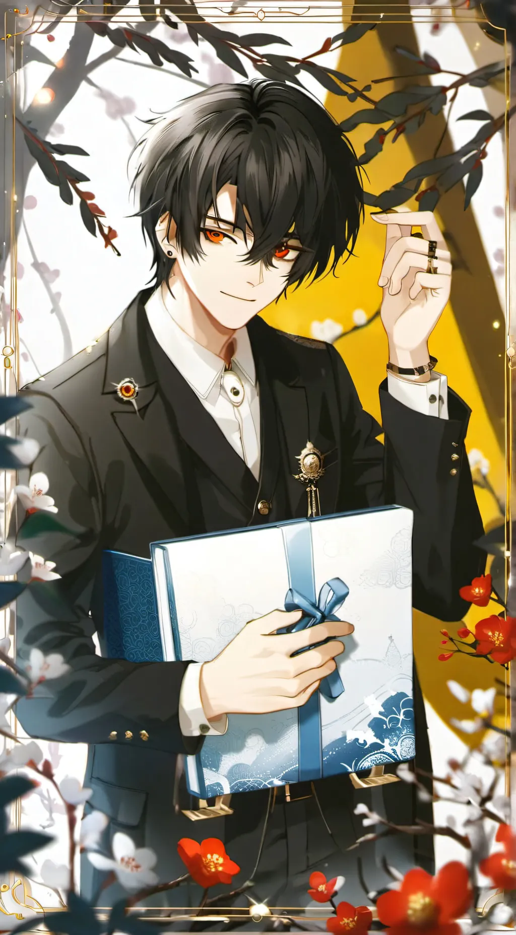 ai character: Человек background