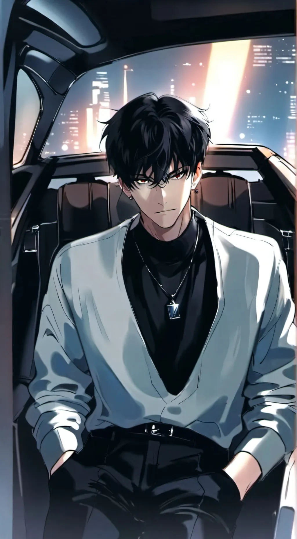 ai character: leo  background