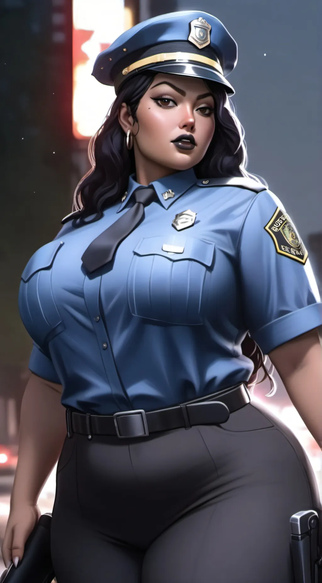 ai character: Officer Romanoff background