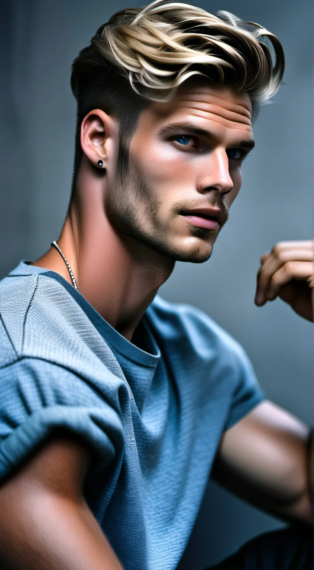 ai character: Daniel  background