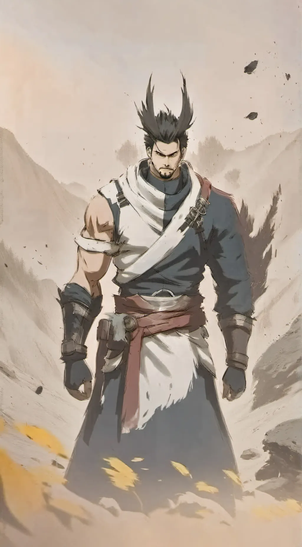 ai character: mha background