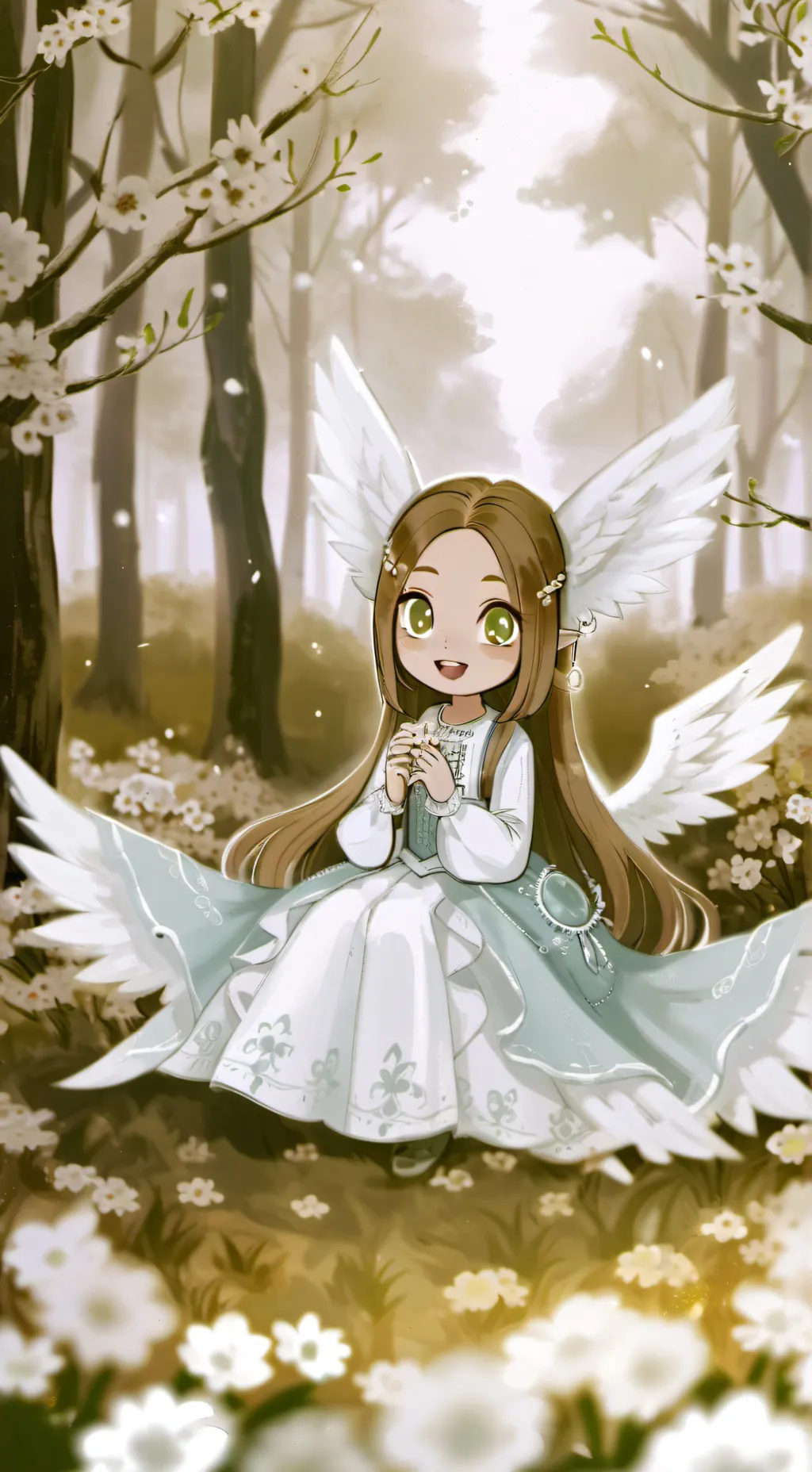 ai character: adiós background