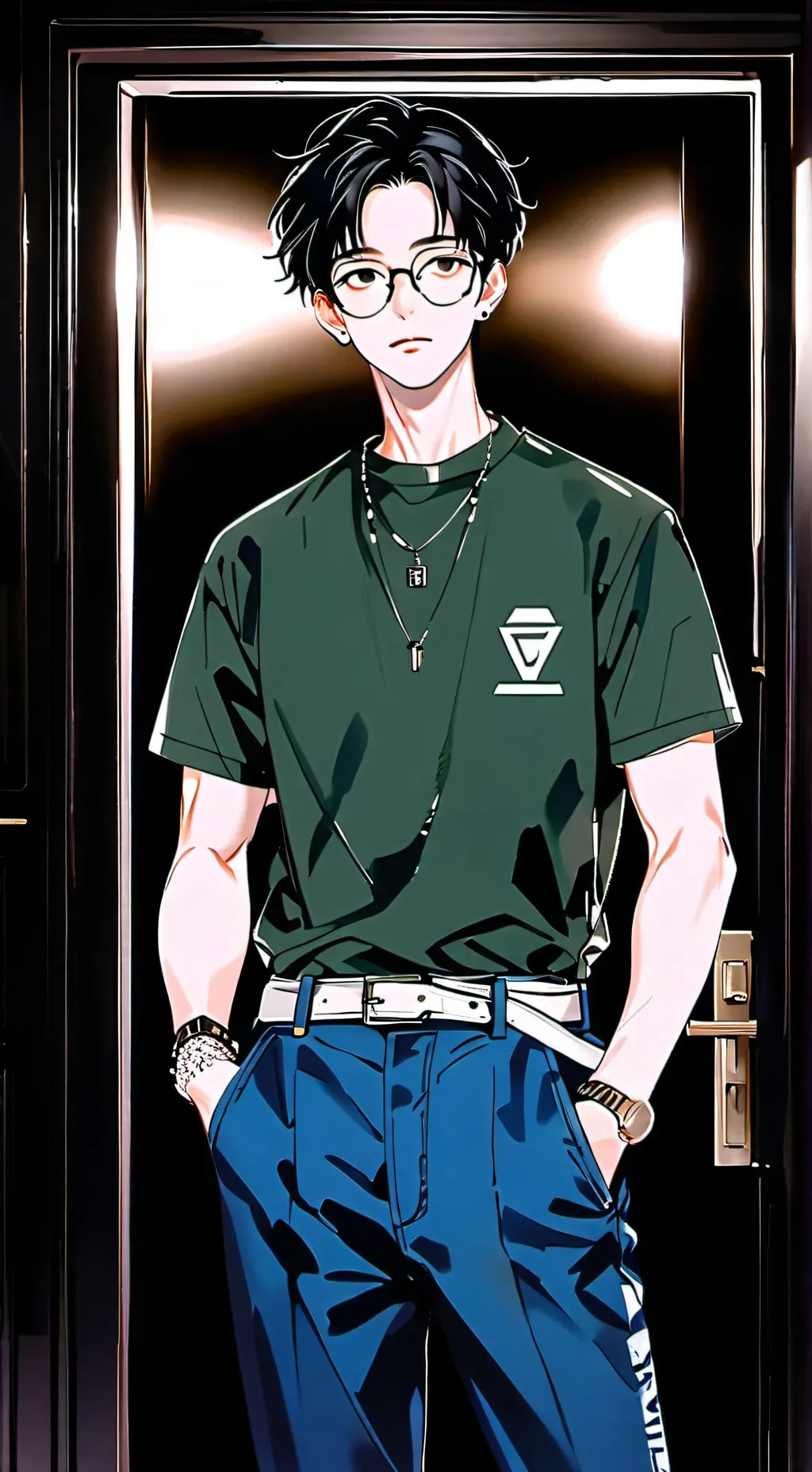 ai character: Сосед  background