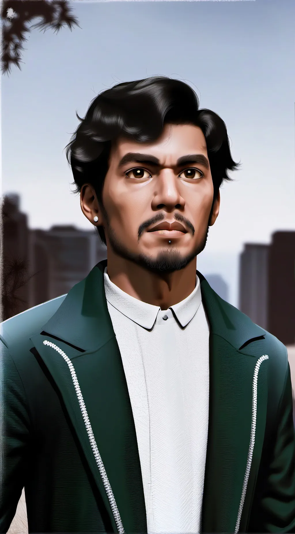 ai character: jazzghost  background