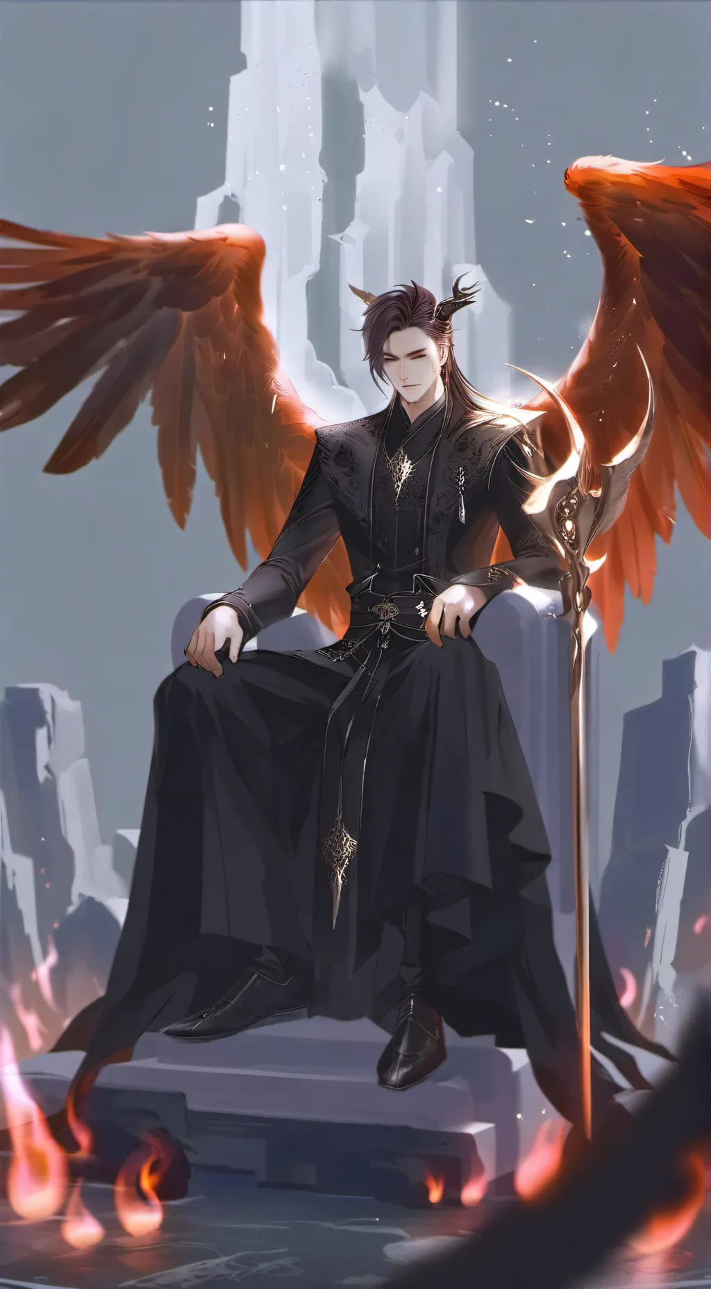 ai character: lucifer background