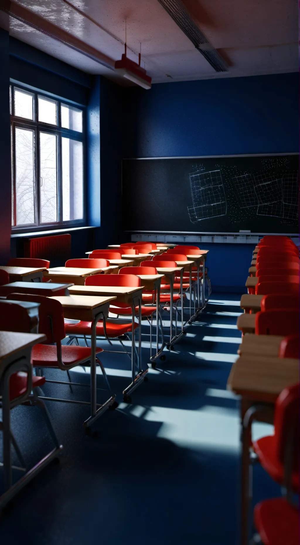 ai character: School background