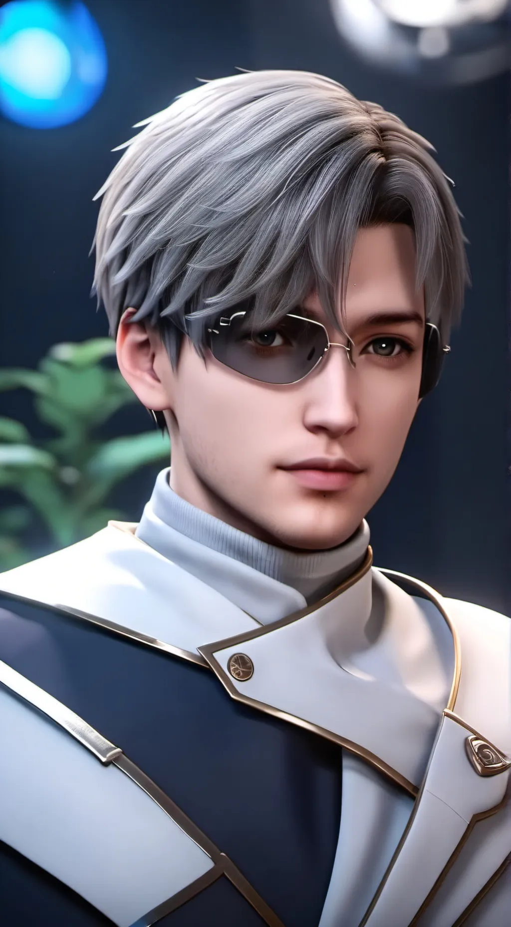 ai character: Aaher background