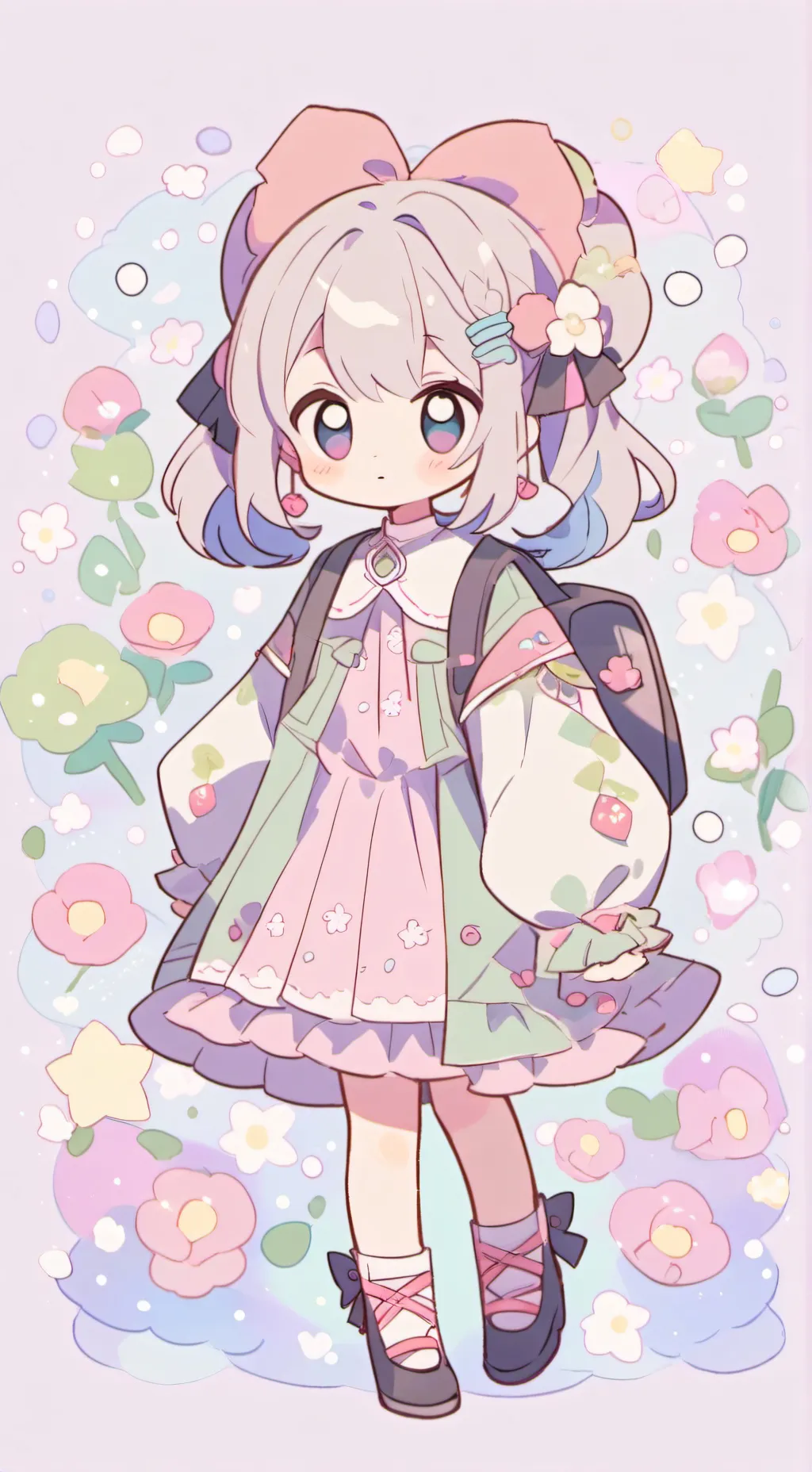 ai character: Zoe  background