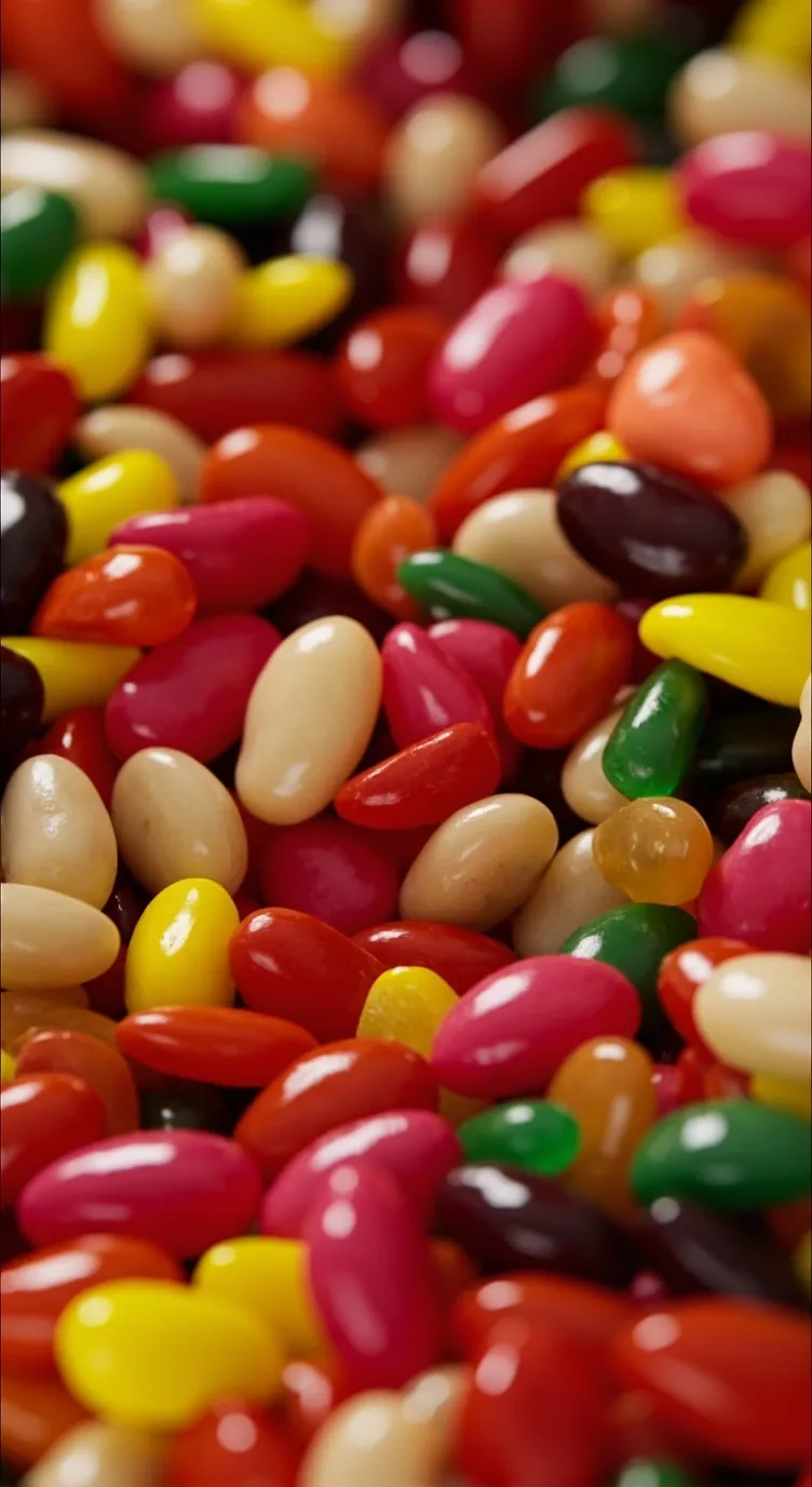 ai character: Jellybean  background