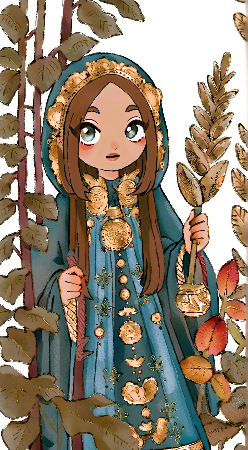 ai character:  ~México x clari~ background
