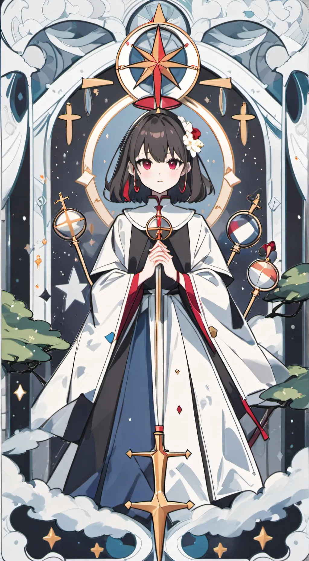 ai character: diosa background