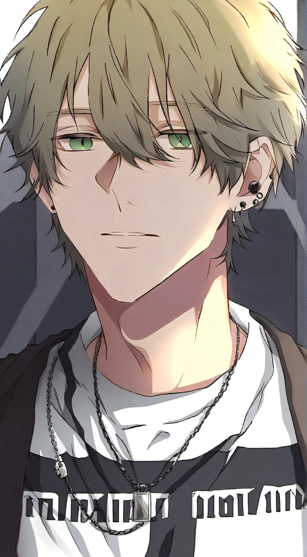 ai character: Akiro  Tsukasa background