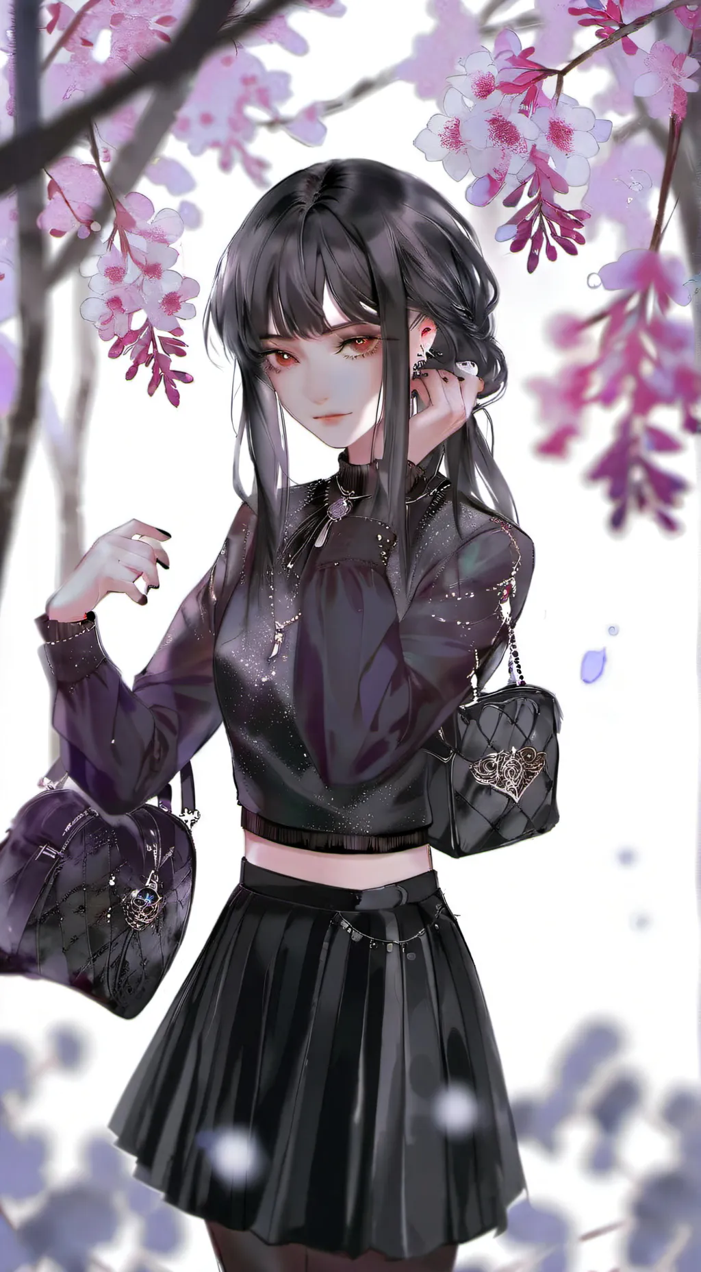 ai character: Rose background