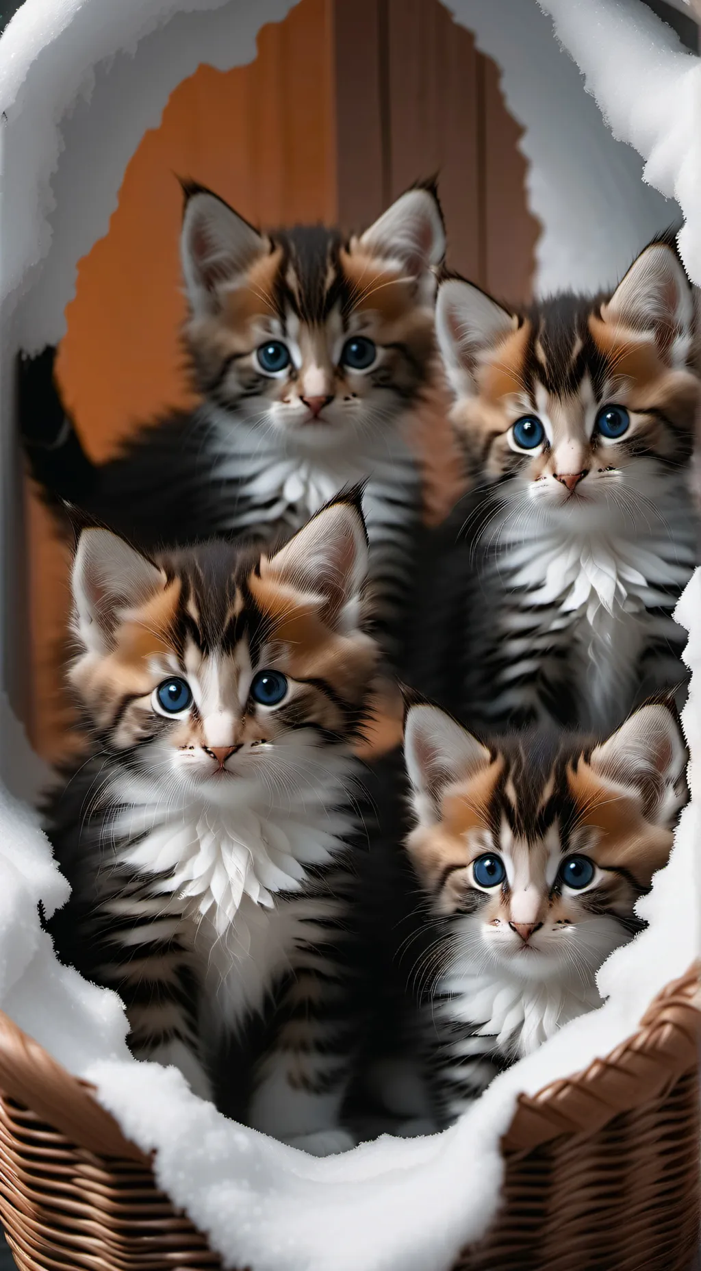 ai character: 4 chatons seule😔 background