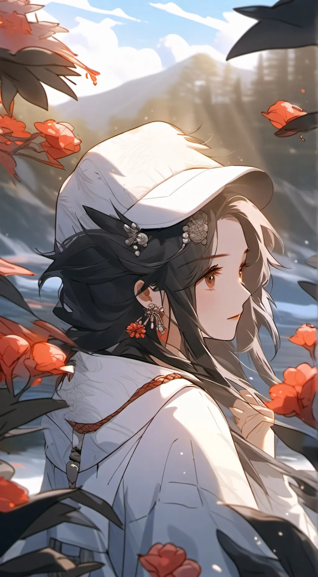 ai character: Rose🌹 background