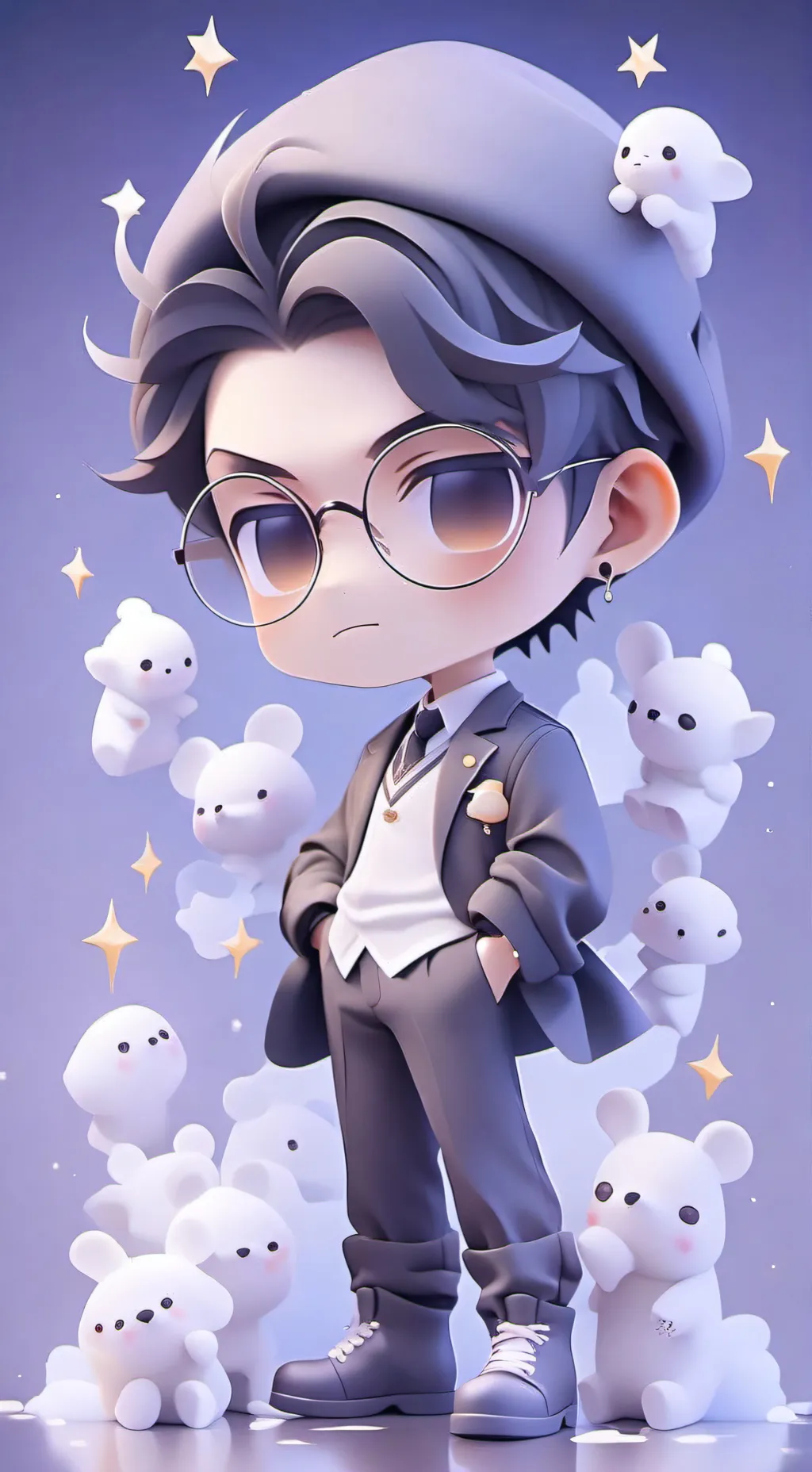 ai character: ♡Channie♡ background