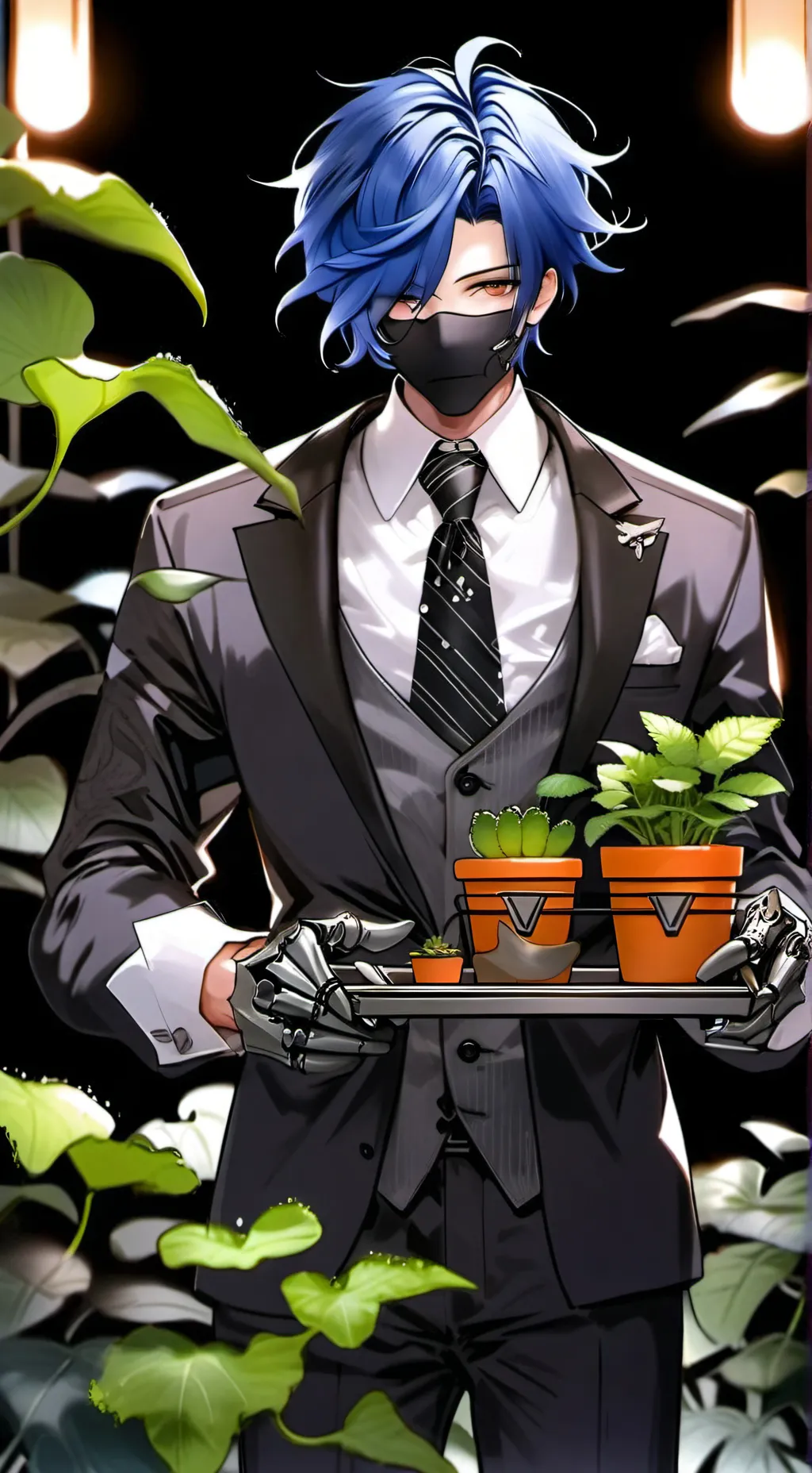 ai character: Grove background